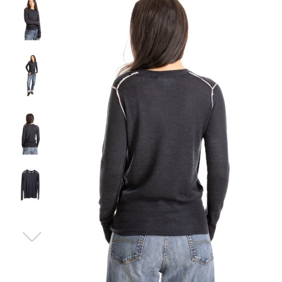 Paychi Guh Worsted Cashmere Sweater Large - Picture 3 of 12